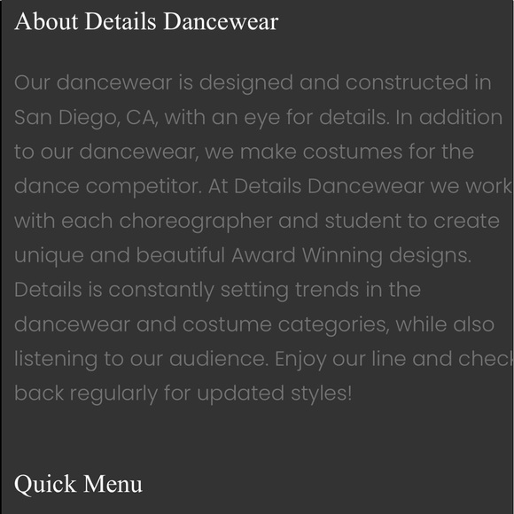 Custom Details Dancewear multi grey with grey and tan sheer details to bottom. - Picture 9 of 9